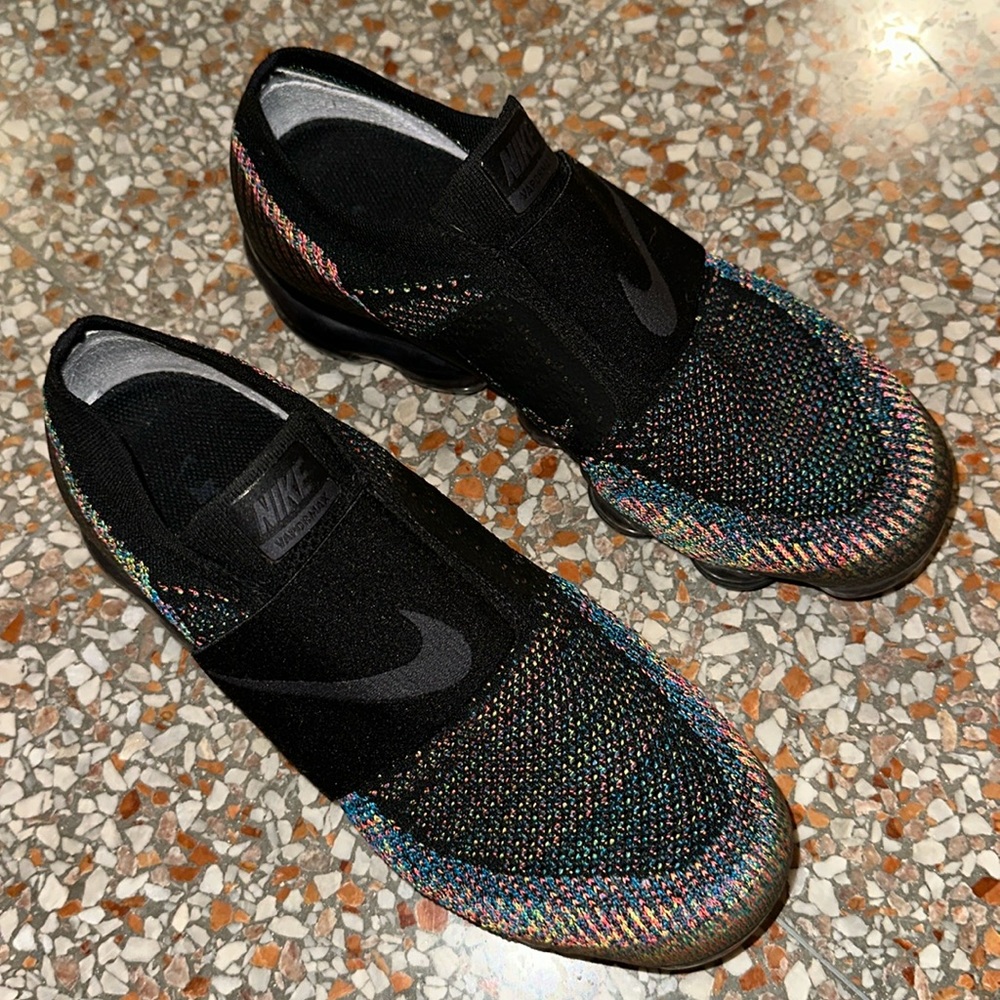 EUC Nike Vapormax slip ons - multicolored! 👟